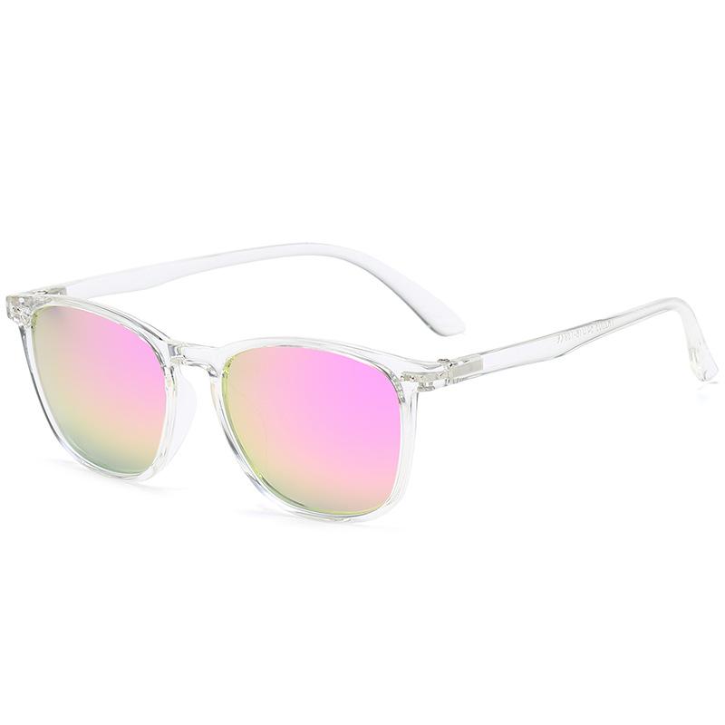 aoron TR90 Polarized Glasses Men's and Women's Square Frame Retro Sunglasses