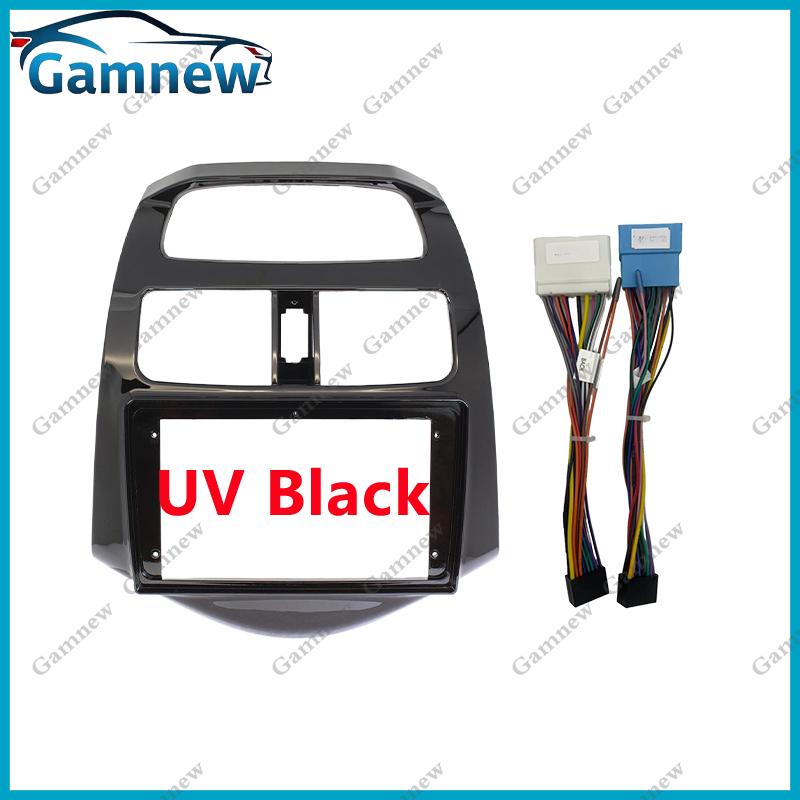 9-дюймовая автомобильная рамка-переходник для Android-магнитолы, монтажная панель для Chevrolet Spark Daewoo Matiz 2009-2016