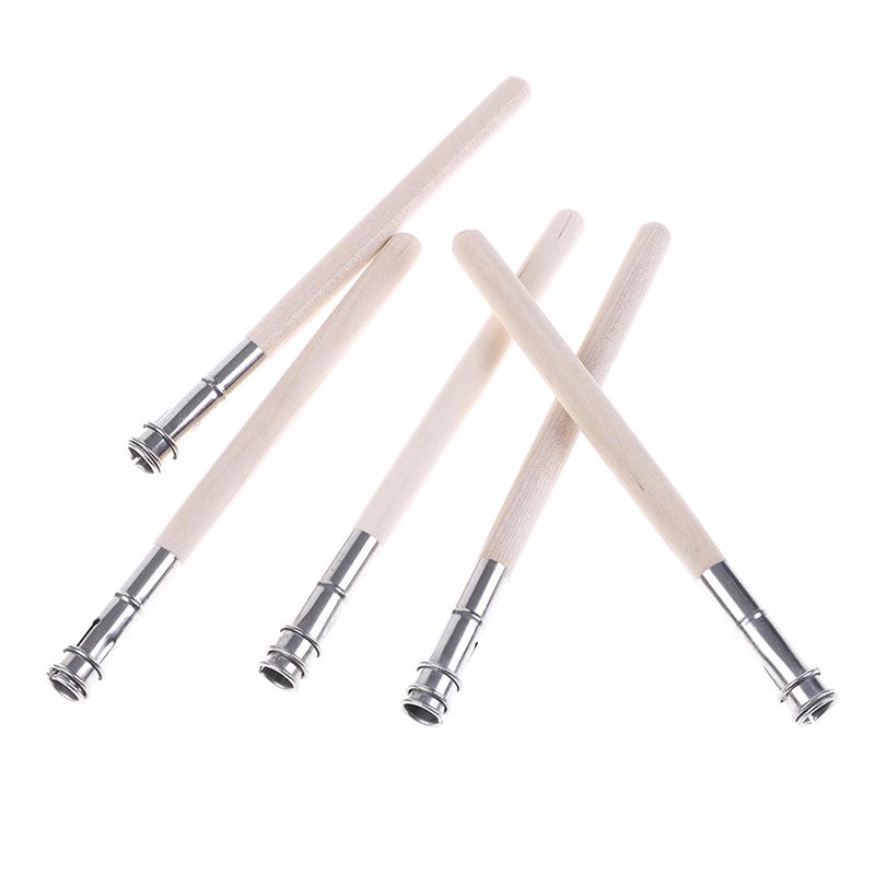 5Pcs Pencil Painting Extender Adjustable Wooden Lengthener Holder Drawing Tool