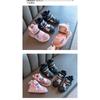 Girls' Snow Boots New Winter Children's Cotton Shoes with Fleece Thickened Boy Waterproof Non-slip Baby Cotton Boots