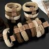 20pcs Women High Elastic Hair Bands, Ponytail Holder Cute Coffee Bear Rubber Band Fashion Hair