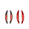 Pair Carbon Fiber Steering Wheel Shift paddle Extend For Porsche Cayenne 15-20