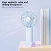 Mini Handheld Fan, USB Rechargeable & Battery Operated, Portable Pocket Fan for Outdoor/Travel – Compatible with USB-C Chargers