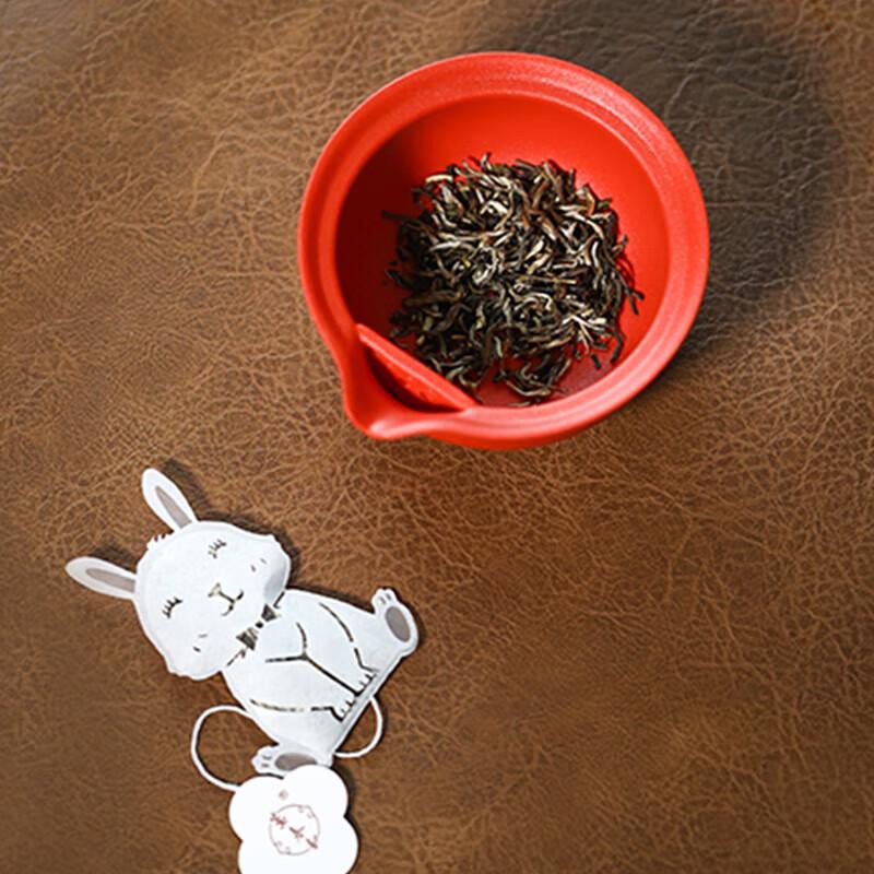 Jade Rabbit Ceramic Tea Set