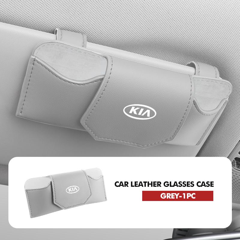 Car Glasses Clip Sun Visor Eyeglasses Magnetic Sunglasses Clip For KIA Rio K5 K2 Sportage Ceed Sorento Picanto Stinger Soul FZ3