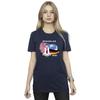 NASA Womens/Ladies Space Lab Cotton Boyfriend T-Shirt
