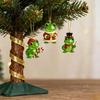 Festive Party Favors for Friends Faux Crystal Frog Advent Calendar 2026, 24 Days Christmas Countdown with Hanging Pendant Bedroom Decor Animal