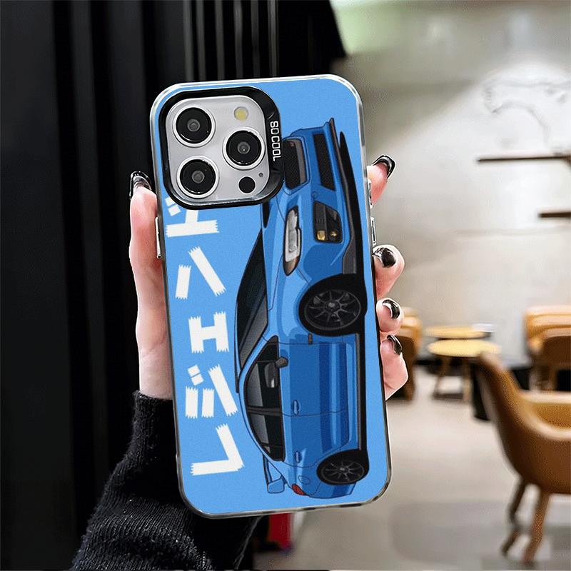 Мягкий чехол для телефона JDM Tokyo Drift Sports Car для iPhone 15 16 17 Pro Max 17Air 16E 14 Plus 13 12 Mini Ударопрочный чехол Задняя крышка