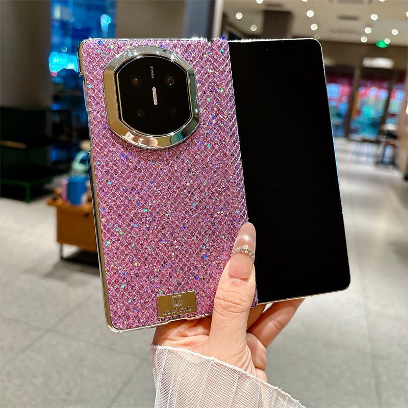 Защитный чехол-накладка с блестками и матовым покрытием для Huawei Mate X7/X6/X5