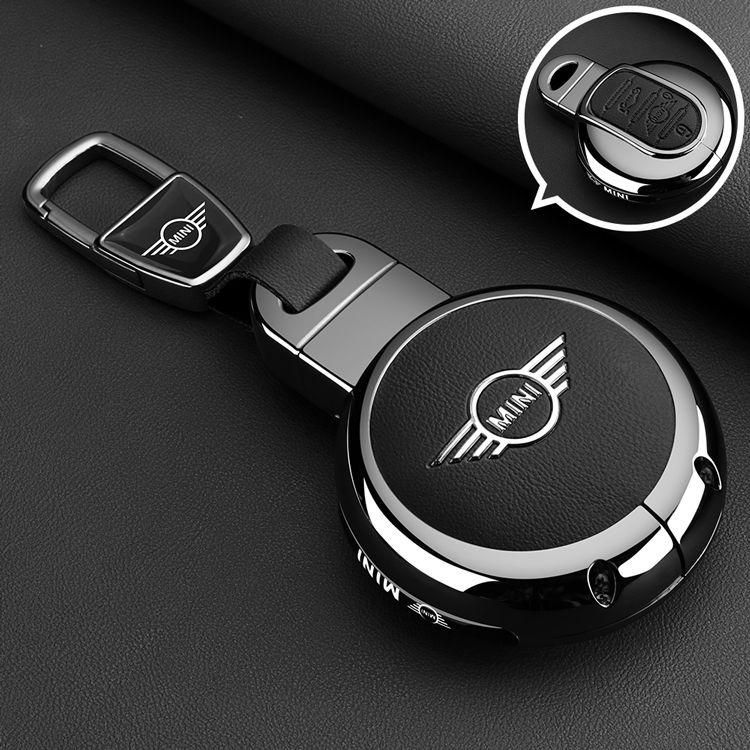 Кожаный Чехол-Крышка-Защита для Брелока Автомобильного Ключа BMW MINI COOPER S ONE JCW F54 F55 F56 F57 F60 CLUBMAN COUNTRYMAN Брелок