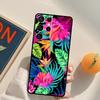Tropical aloha Hibiscus  pattern Phone Case For Samsung Galaxy S22 S23 S21 Ultra S20 FE S8 S9 S10 Plus Note 10 20 Ultra Cover