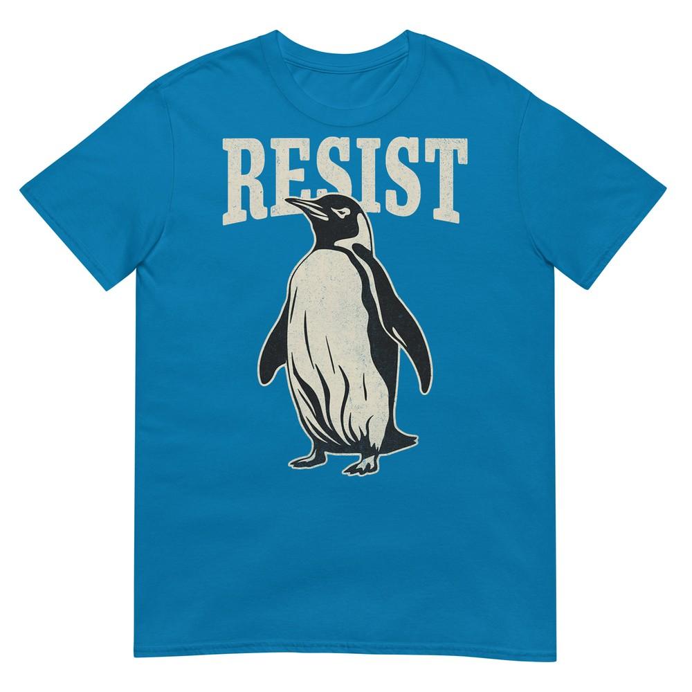 Funny Penguin Resist Cool Penguins Resist TShirt