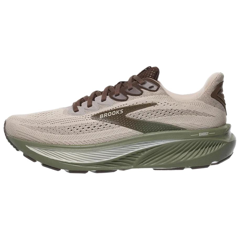 Brooks Кроссовки мужские Ghost 17 Chateau Gray Brown Olive 110442-1D-297