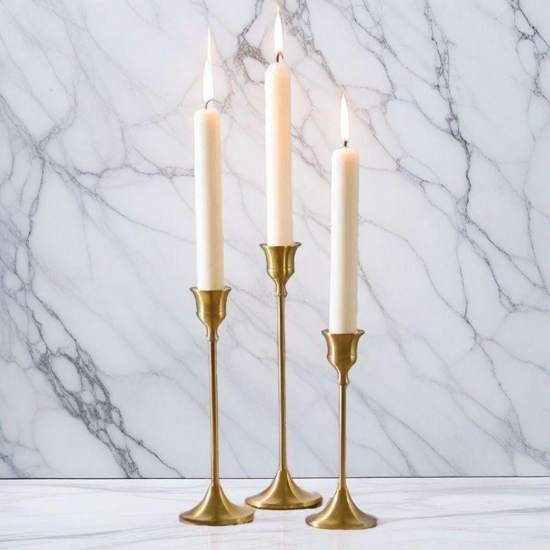 Nordic Vintage Metal Candle Holder – Romantic Candlelight Dinner Decor for Valentine’s Day and Home Decoration