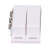 2 Sets Magnetic Reed Switch NO NC Wired Surface Mounted Magnetic Contact Switch for Door Window