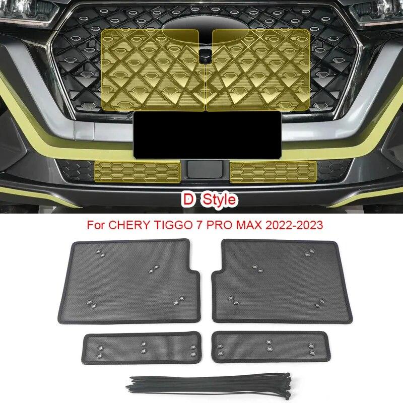 4 шт. автомобильный защитный чехол для воздухозаборника от насекомых, вставка Airin, сетчатый вентиляционный фильтр для гоночного гриля для CHERY TIGGO 7 PRO MAX 2020-2025