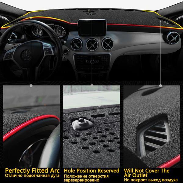 For Hyundai Kona 2017 2018 2019 2020 Anti-Slip Mat Dashboard Cover Pad Sunshade Dashmat Carpet Car Exterior Rug Cape Accessories