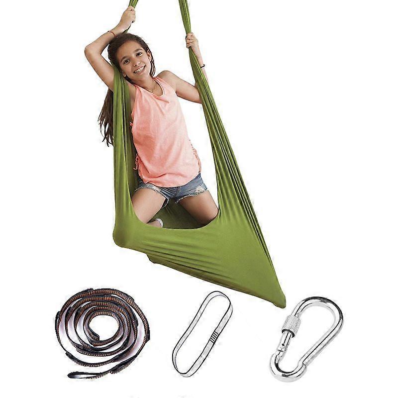 Kids Elastic Yoga Hammock Swing Sensory Therapy Snuggle Swing Cuddle Autism