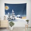 Трансграничная электронная коммерция Amazon Европейская и американская рождественская подвесная ткань Фоновая ткань Гобелен