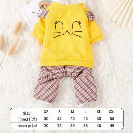 Зимняя куртка для четвероногих собак и кошек - толстая, теплая хлопковая куртка для домашних животных: Идеально подходит для тедди, бишонов и французских бульдогов осенью и зимой.