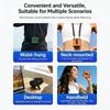 Rechargeable Wearable Belt Fan 100 Gears Hanging Neck Fan Portable Waist Clip Fan  Indoor Home