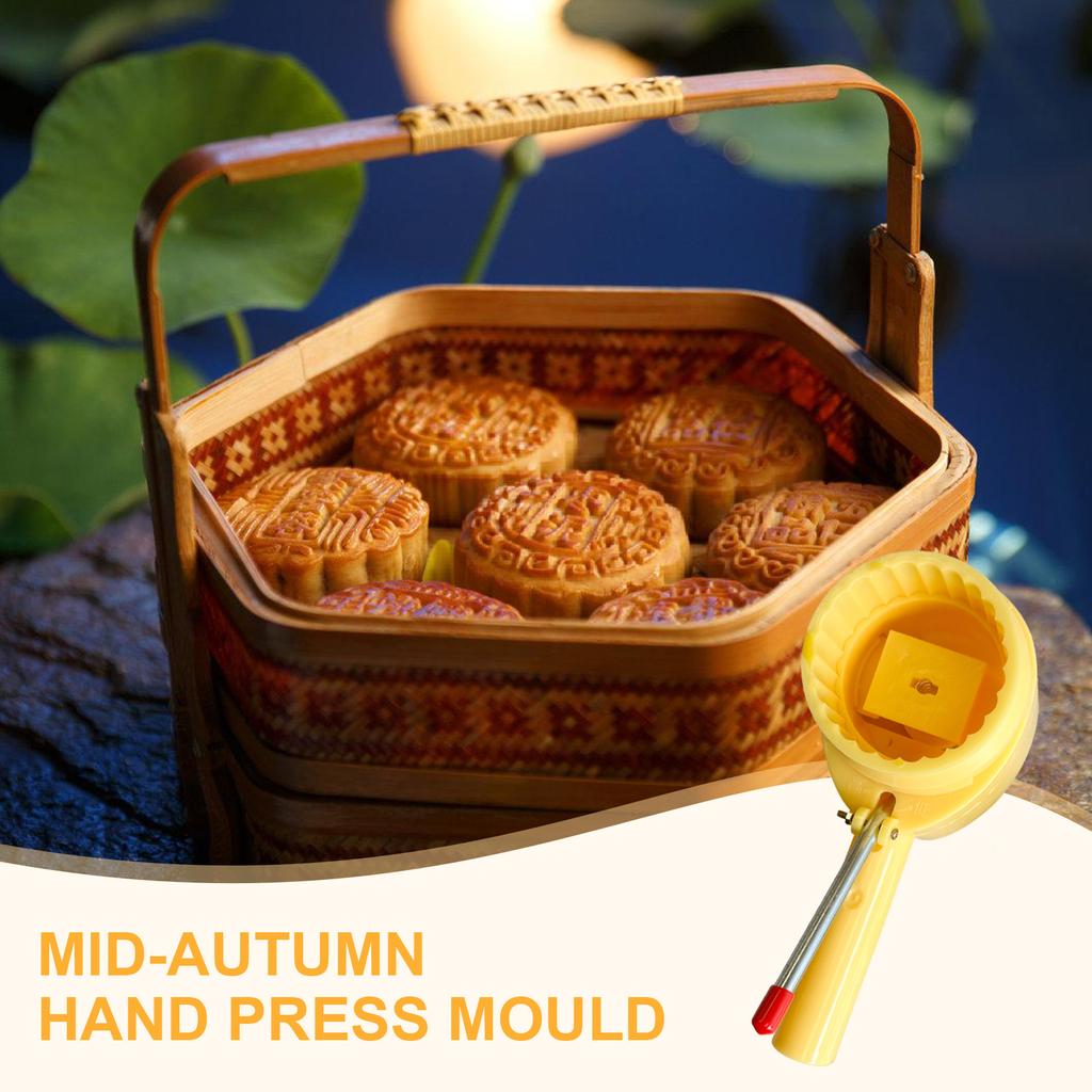 Hand Pressed Ice Skin Mooncakes Mold Chocolate Moulds Flexible ABS Plastics Pastries Dessert Mold for Baking Enthusiasts