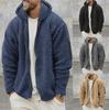 Men's Autumn/Winter Double-Faced Fleece Hooded Jacket