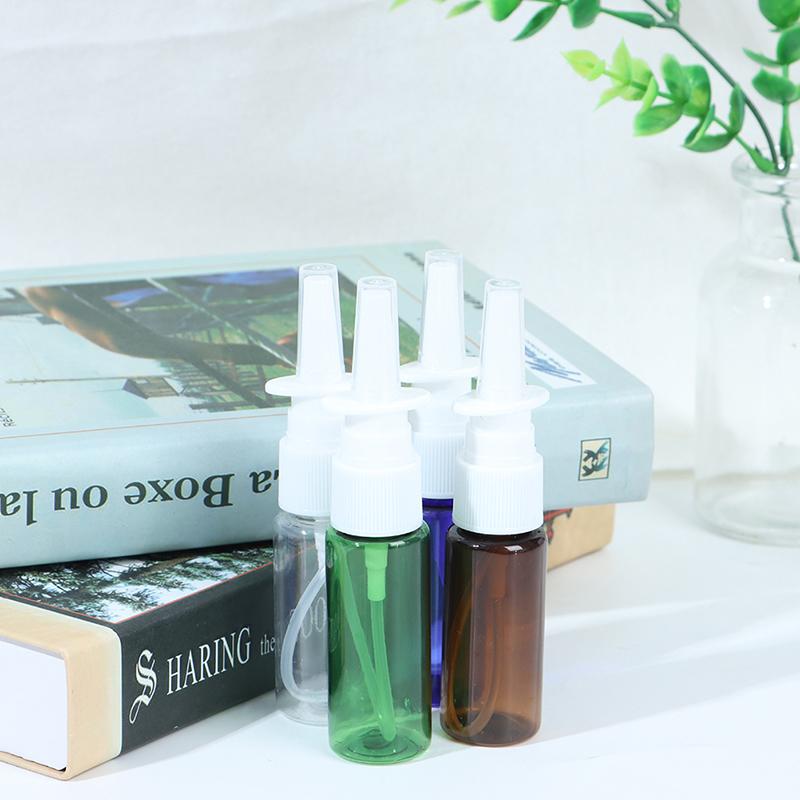 20 мл пустой пластиковый распылитель для носа с туманом, многоразовый