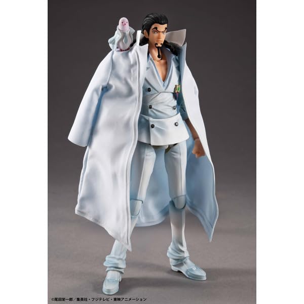 MegaHouse Переменные Герои Действия ONE PIECE Роб Лучи Приблизительно 180 мм ПВХ Окрашенная Подвижная Фигурка Вер. 1,5