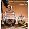 Transparent Plastic Airtight Storage Canister