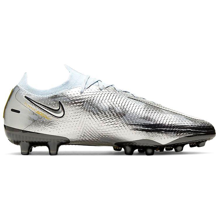 Nike Кроссовки унисекс Phantom GT Elite SE AG-Pro Secret Tournament Pack Silver Pure-Platinum Black CT2157-001