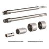 Concrete Hole Saw Kit, 30/40/65/80/100mm Drill Bit Set SDS Plus or SDS Max Shank Wall Hole Cutter with 11.8"/300 mm Connecting Rod for Brick,