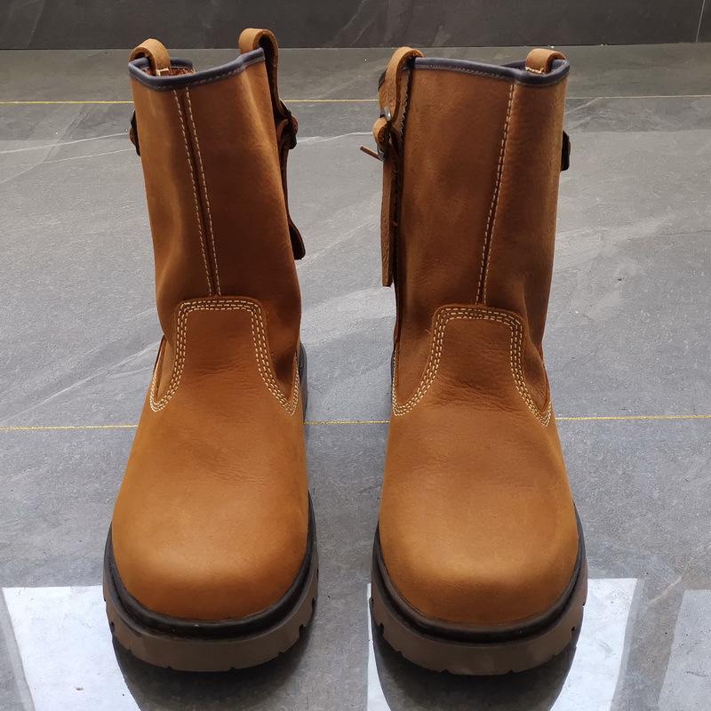 Специальное предложение: Короткие ботинки из натуральной кожи — унисекс, ретро-стиль для верховой езды и Мартина, дышащие и модные