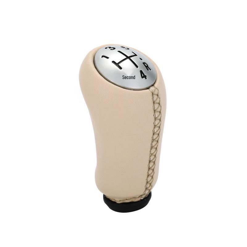 Beige Matte Gear Shift Knob for Renault Clio Manual Transmission
