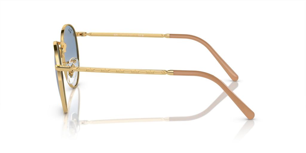 Ray-Ban НОВЫЕ КРУГЛЫЕ RB3637 001/3F Золотая Arista / Синий градиент 53