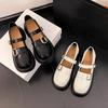 Кожаные мокасины женские на платформе осень 2025 новые британские туфли из натуральной кожи женские универсальные туфли в студенческом стиле с мягкой подошвой