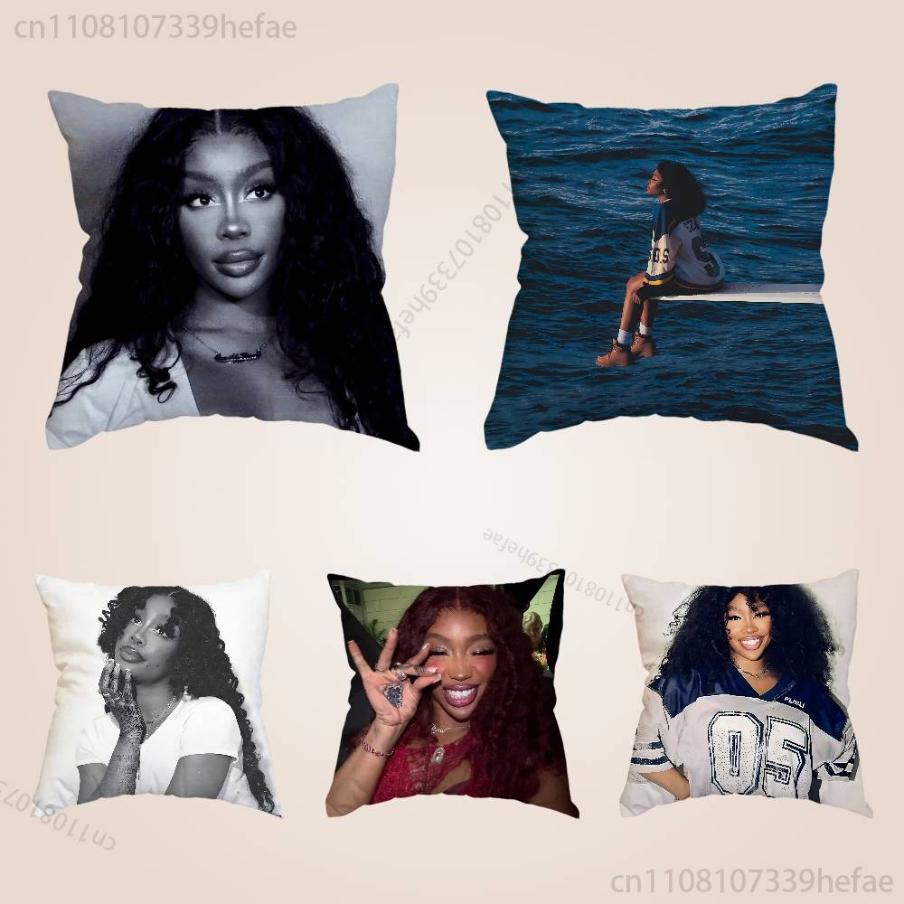 Singer SSZA Throw Pillow Case For Decoration 30cm 50cm 55cm Square Home Pillowcase Case