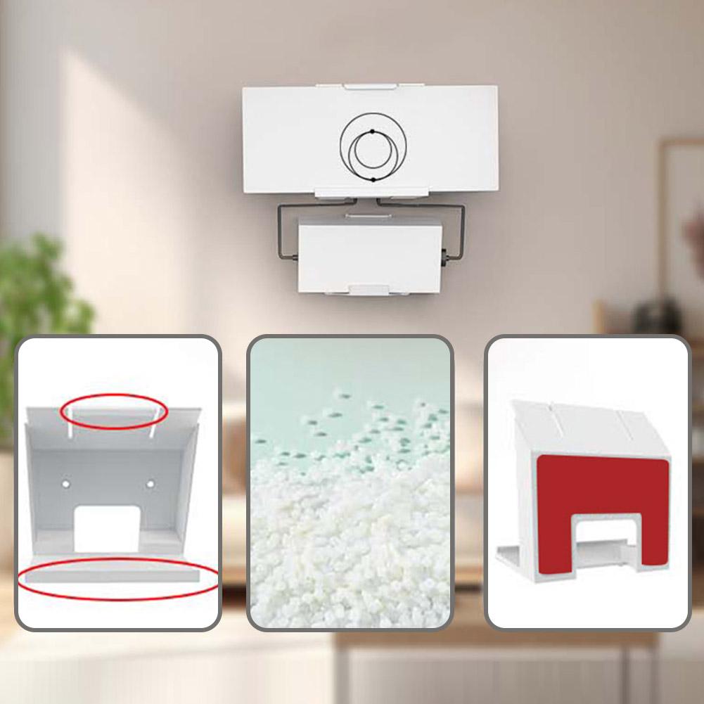 Комплект кронштейнов для роутера Кронштейн для настенного монтажа Комплект металлических деталей для установки на стену и крышу Подходит для StarLink Gen3/V3