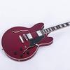 GROTE Jazz Electric Guitar Semi-Hollow Body (Red)