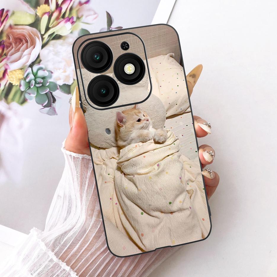 For Itel A50 A50C 4G Case Cool Lion Luxury Painted Cover Soft TPU Phone Case For Itel A50C A 50 C ItelA50 ItelA50C Fundas Bumper