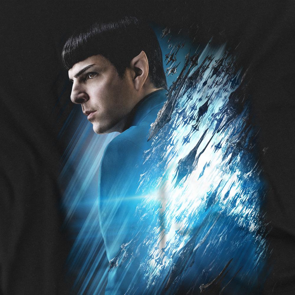 Мужская футболка с постером Спока из фильма «Стартрек: Бесконечность»