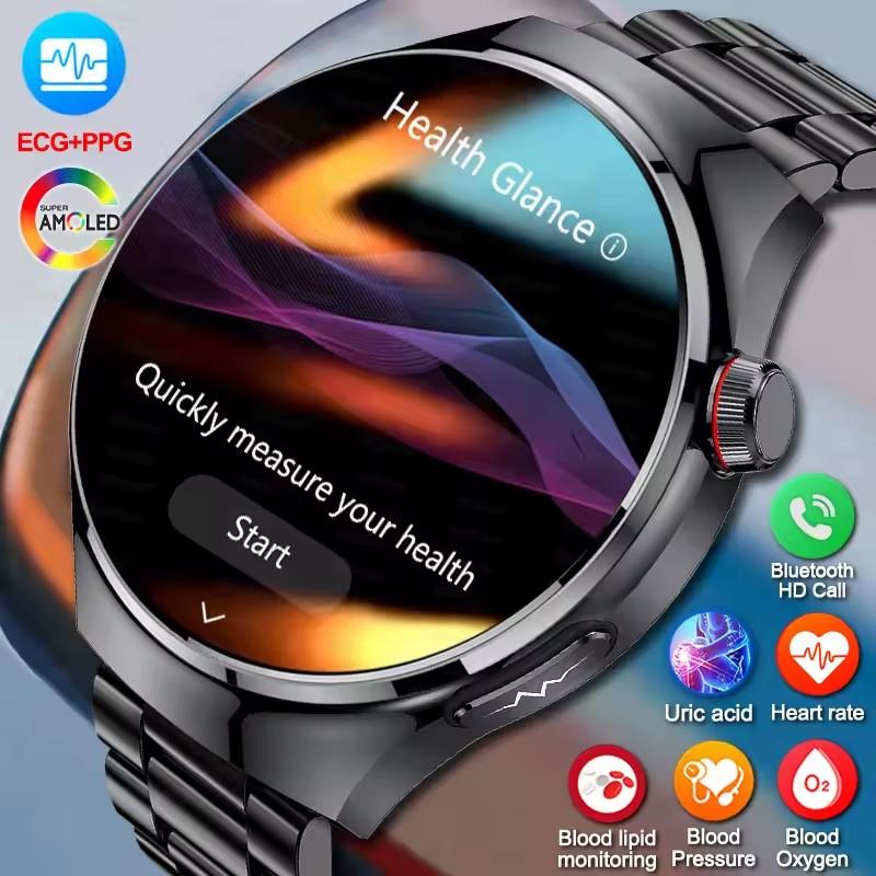 2026 Новый Для Android IOS NFC HD Эксперт по здоровью Умные часы Артериальное давление Температура тела Bluetooth-вызов Умные часы для здоровья