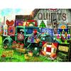 DIY Diamond Embroidery Nature Home Quilts Tractor Picture Full Round Rhinestones Mosaic Needlework