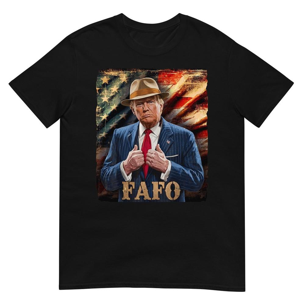 Funny Fafo Trump Fafo American Usa TShirt