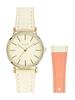 [Follow] Fragola Two-Tone Band Watch N02122S-1 IV/OR Women's Ivory