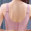 Женское нижнее белье большого размера с регулируемой чашкой, собранное на груди, чтобы предотвратить обвисание, большая грудь, небольшой летний тонкий бюстгальтер