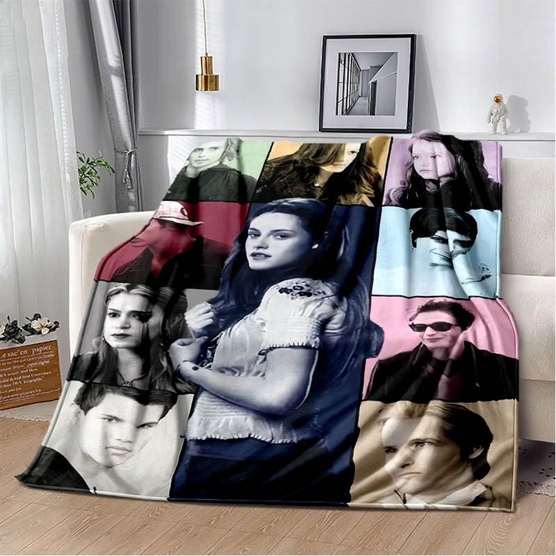 The Twilight Saga printed blankets picnic blanket Warm Flannel blankets Soft and comfortable blanket bed linings Birthday Gift