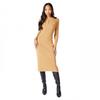 Principles Womens/Ladies Knitted Ribbed Button Detail Midi Dress