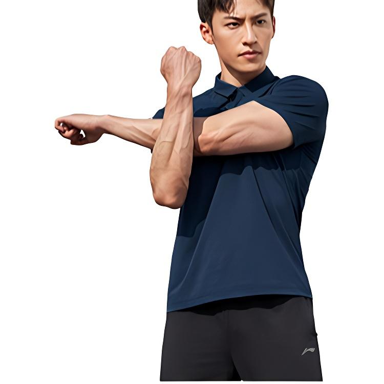 Мужская футболка-поло из серии Li Ning Fitness APLT197-3