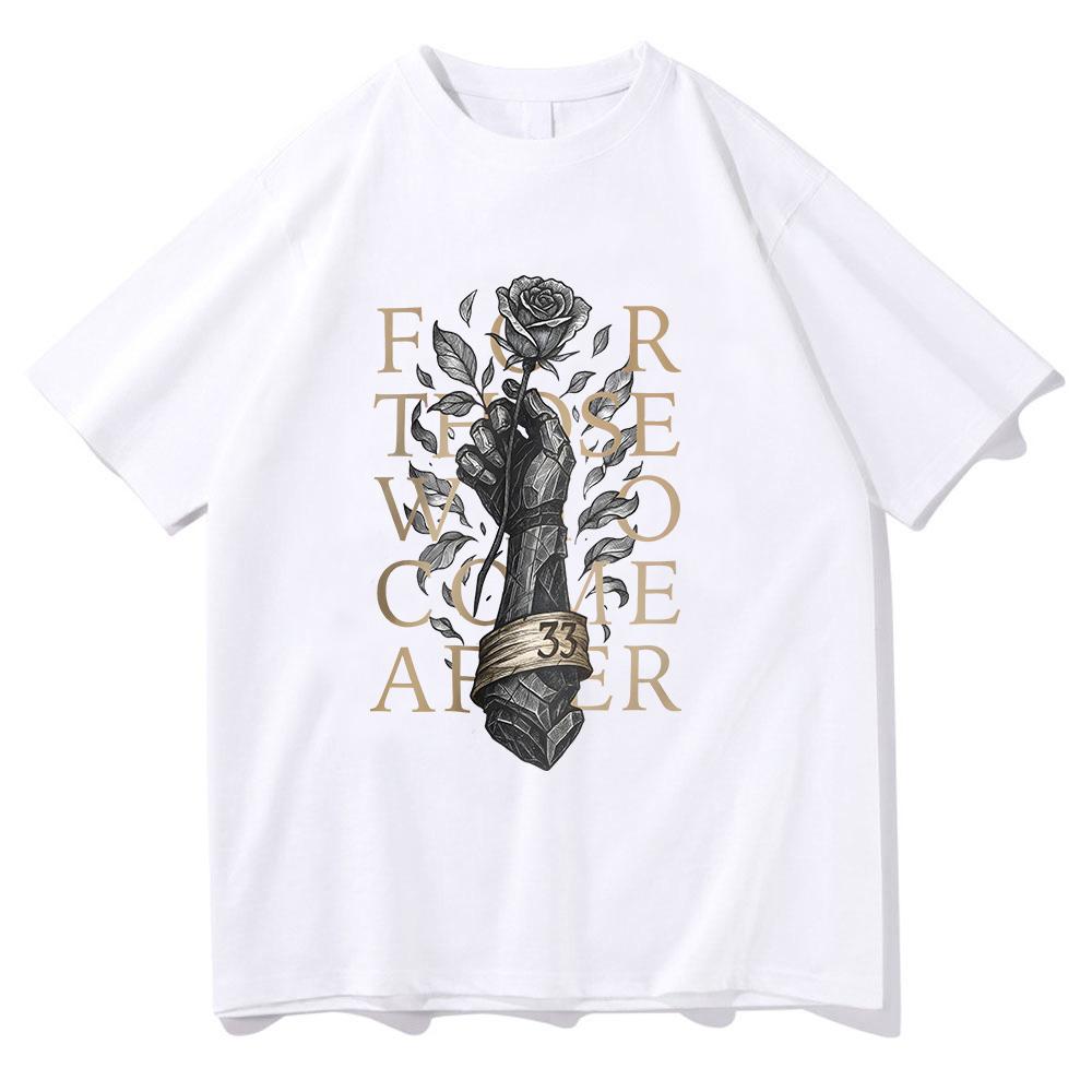 Clair Obscur Epedition 33 Игровая футболка Женская Мужская Модная Футболка с коротким рукавом Expedition 33 Повседневная Хлопковая футболка Ретро Графика Y2K